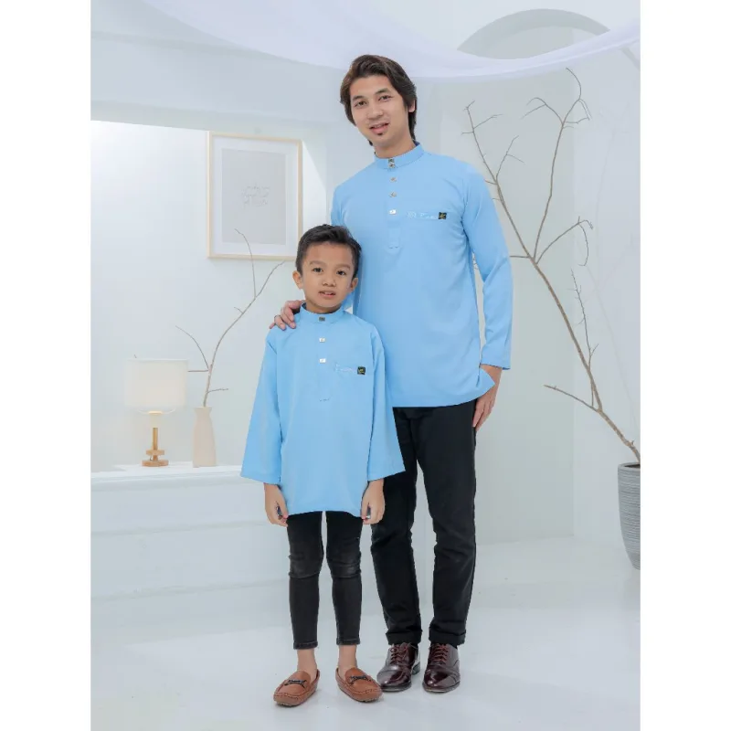 MOFF BAJU KURTA Rayyan Kurta Adult and Kids By Moff Collection thumbnail 4