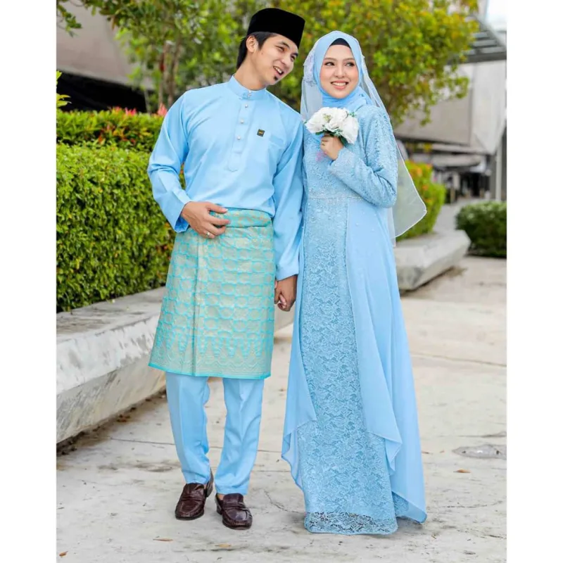MOFF Bridal set BAJU DRESS Delisya Dress | Fullset 7 Item thumbnail 3