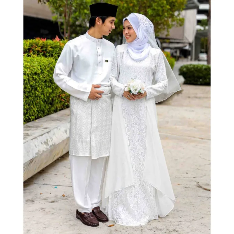 MOFF Bridal set BAJU DRESS Delisya Dress | Fullset 7 Item thumbnail 2