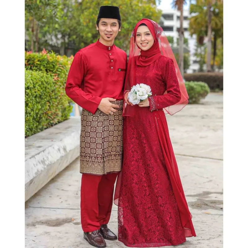 MOFF Bridal set BAJU DRESS Delisya Dress | Fullset 7 Item thumbnail 5