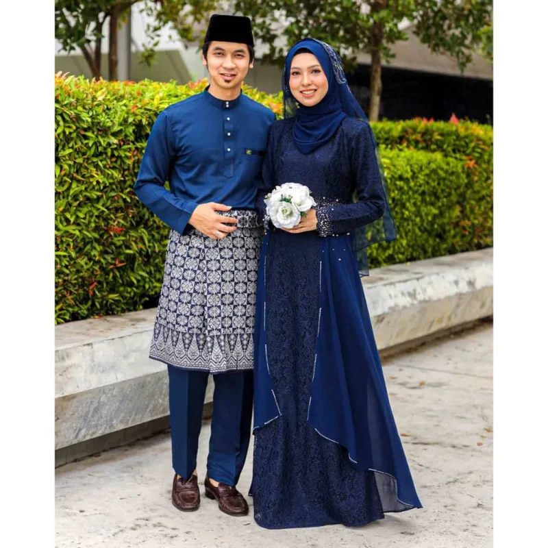 MOFF Bridal set BAJU DRESS Delisya Dress | Fullset 7 Item