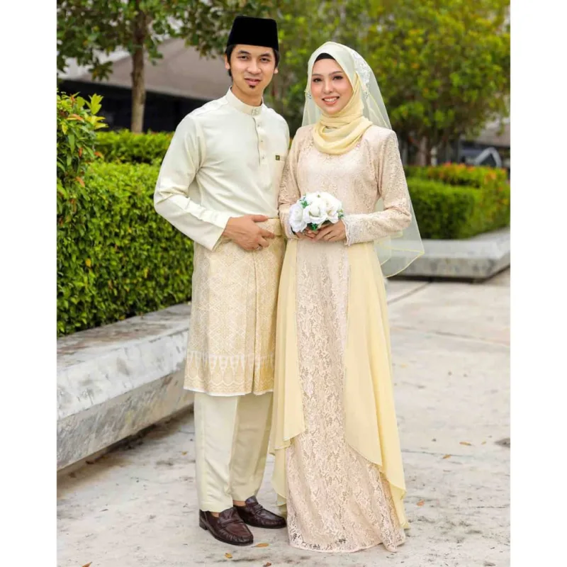 MOFF Bridal set BAJU DRESS Delisya Dress | Fullset 7 Item thumbnail 4
