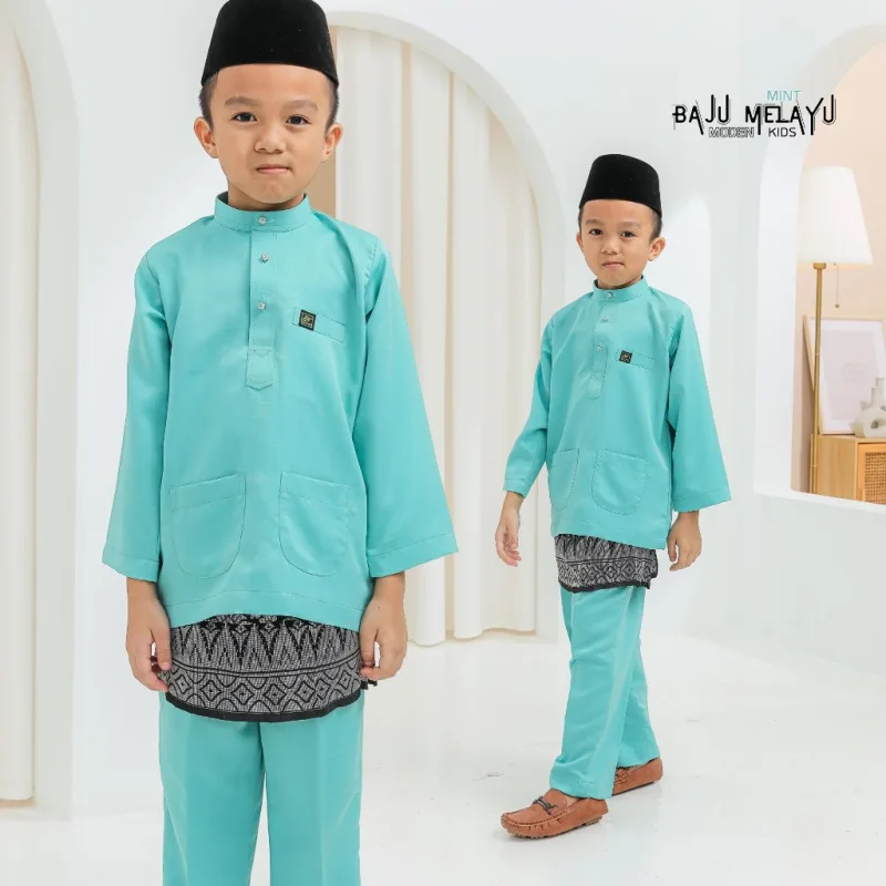 MOFF BAJU MELAYU Sakura Moden Kids | BAJU MELAYU BUDAK thumbnail 3