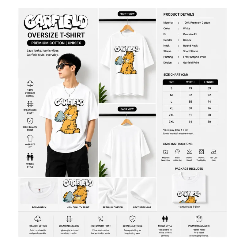Garfield Oversize T-Shirt