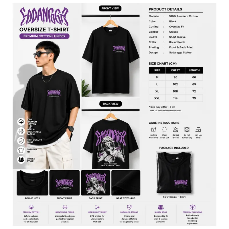 SPRANGGERS Oversize T-Shirt