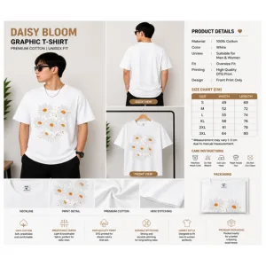 Daisy Bloom Graphic T-Shirt thumbnail 2
