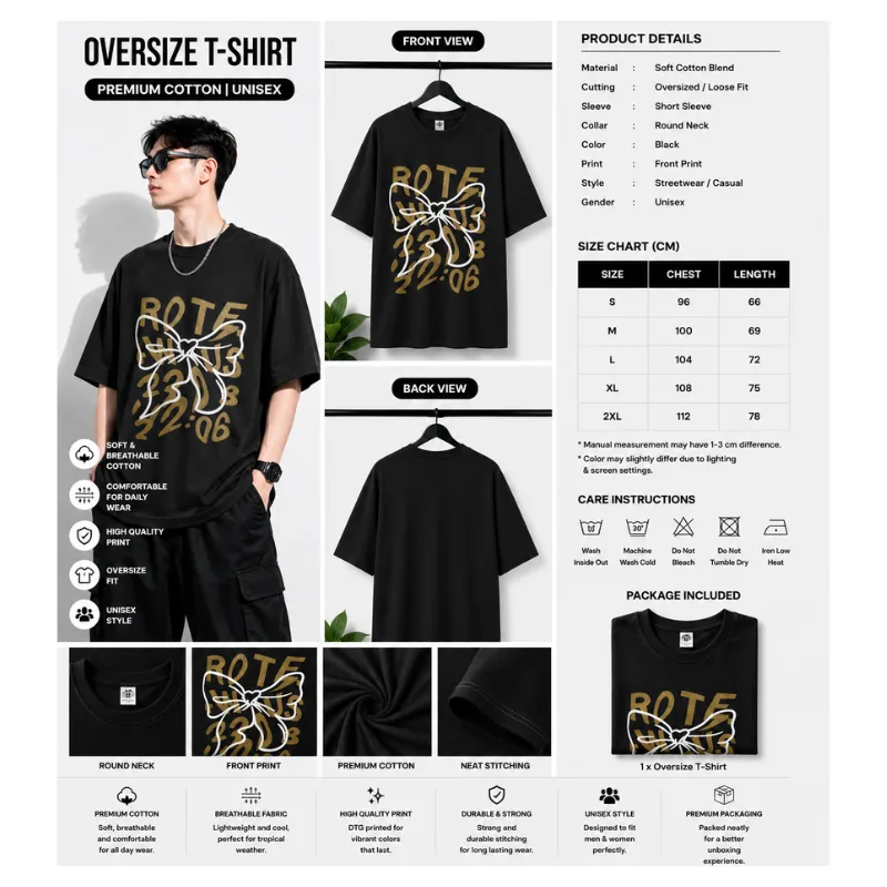 ROTE Abstract Graphic T-Shirt