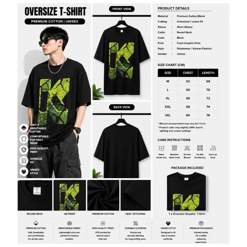FEIYI Oversize T-Shirt thumbnail 2