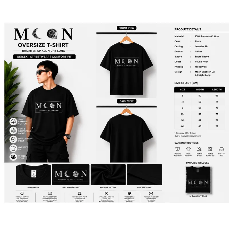 MOON Oversize T-Shirt